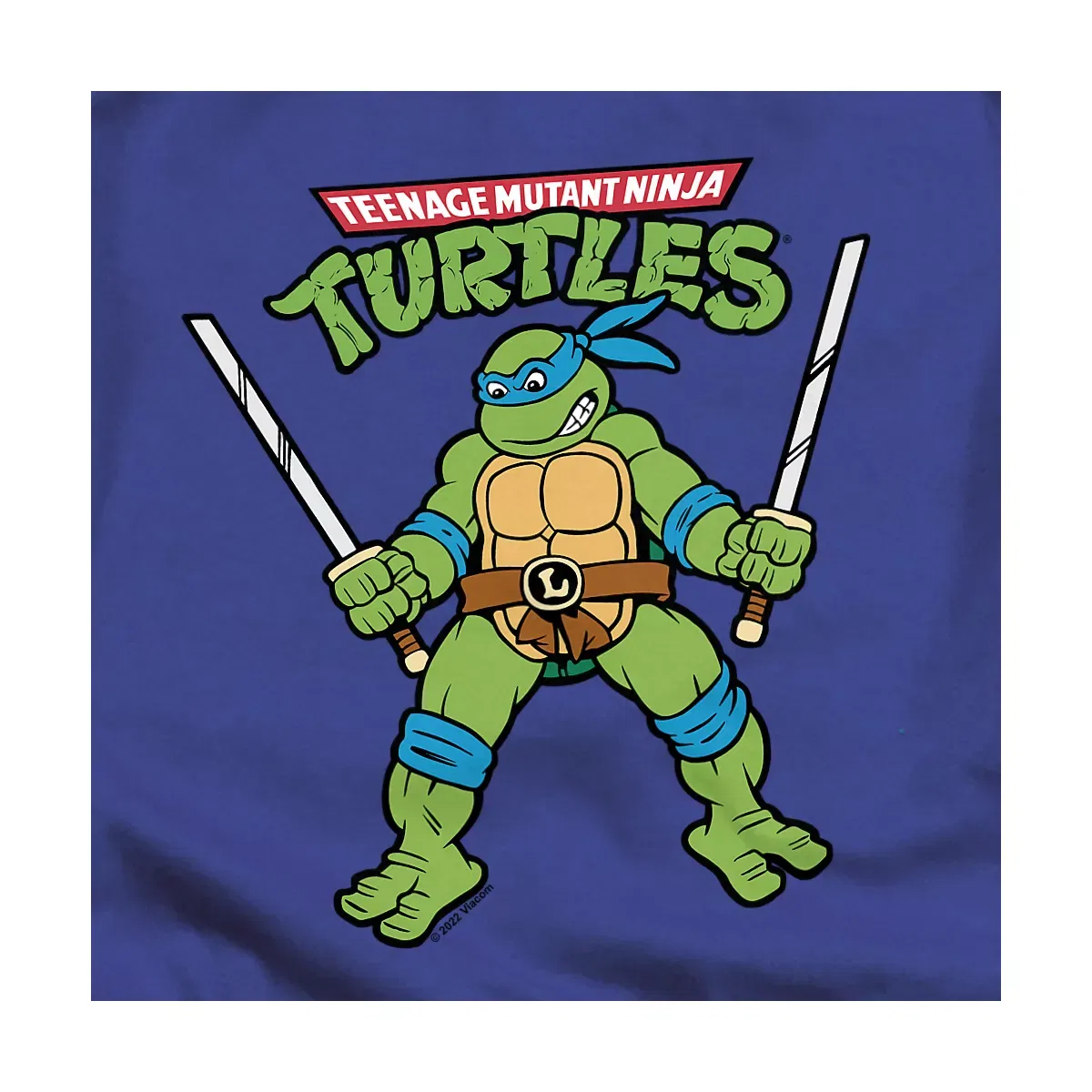 Детское боди с коротким рукавом Teenage Mutant Ninja Turtles, Royal Blue — фото 2