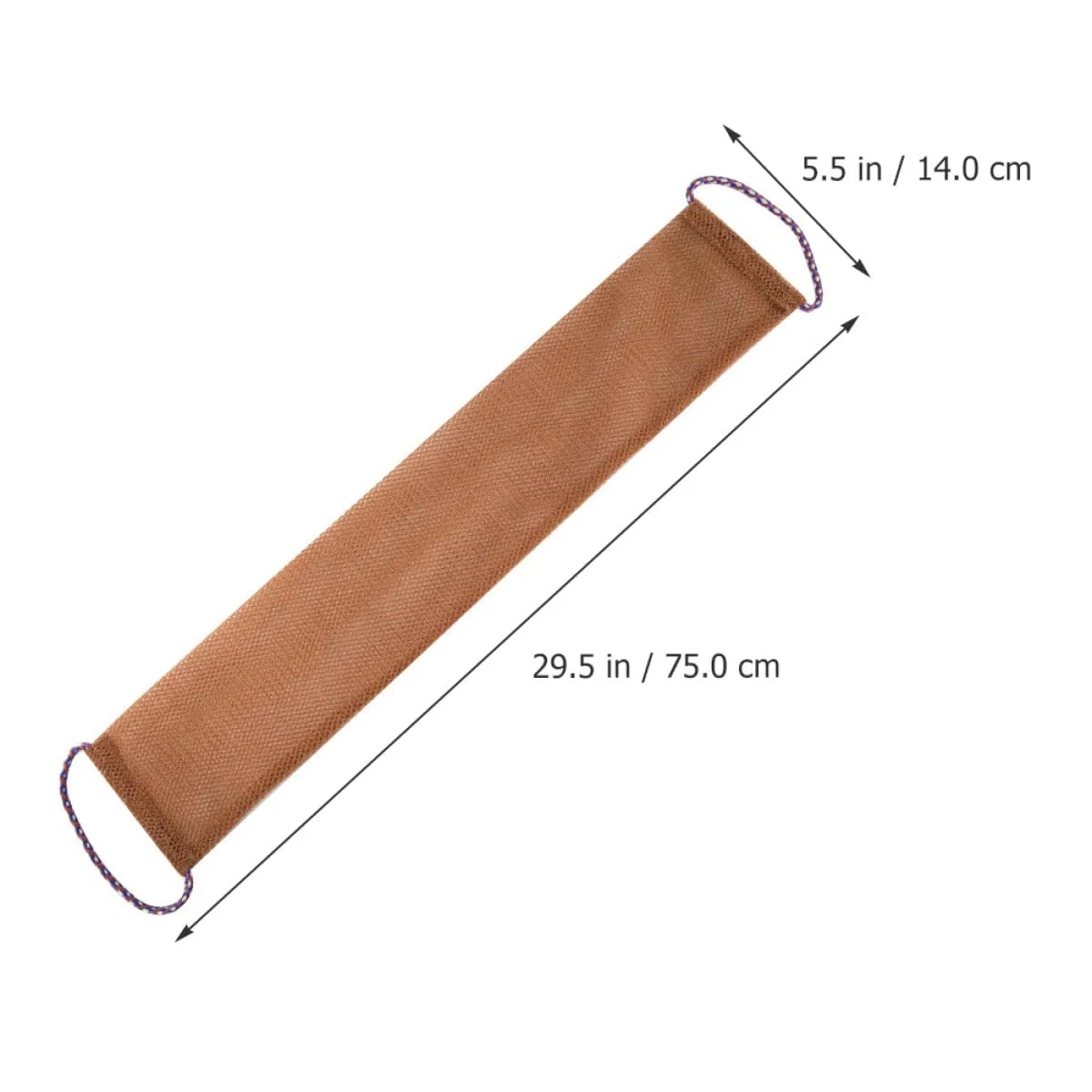 Скрабирующие перчатки для тела 3 шт, Nylon, Topperfun, 12.5x12.5x12 см — фото 2