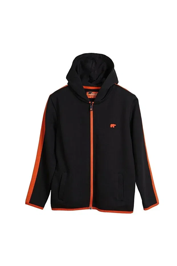 Детское худи для девочек Relaxed Fit Bad Bear, Black