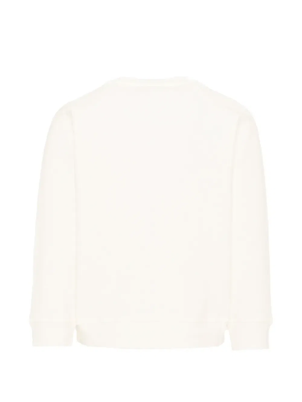 Свитер с логотипом-пэчворком Stella Mccartney Kids, белый — фото 2
