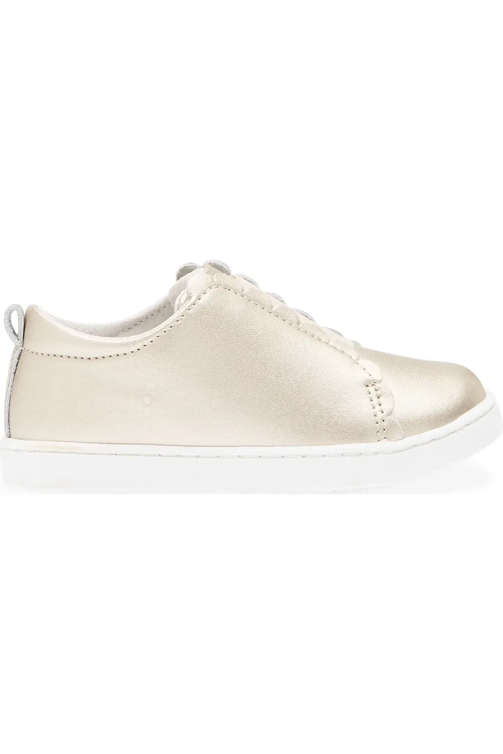 Детские кеды slip-on с отделкой гребешком Phoebe L'AMOUR, Gold — фото 3