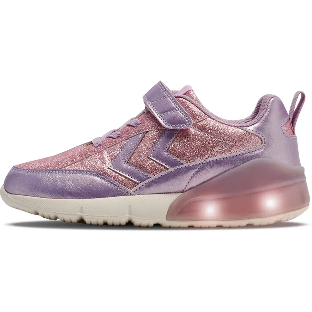 Детские кроссовки для девочек с блестками Daylight Glitter Hummel, Pink