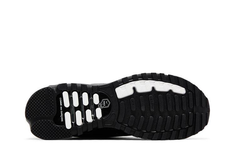 Кроссовки Comme des Garçons Homme Plus x Air Max TL 2.5 'Black', черный — фото 4
