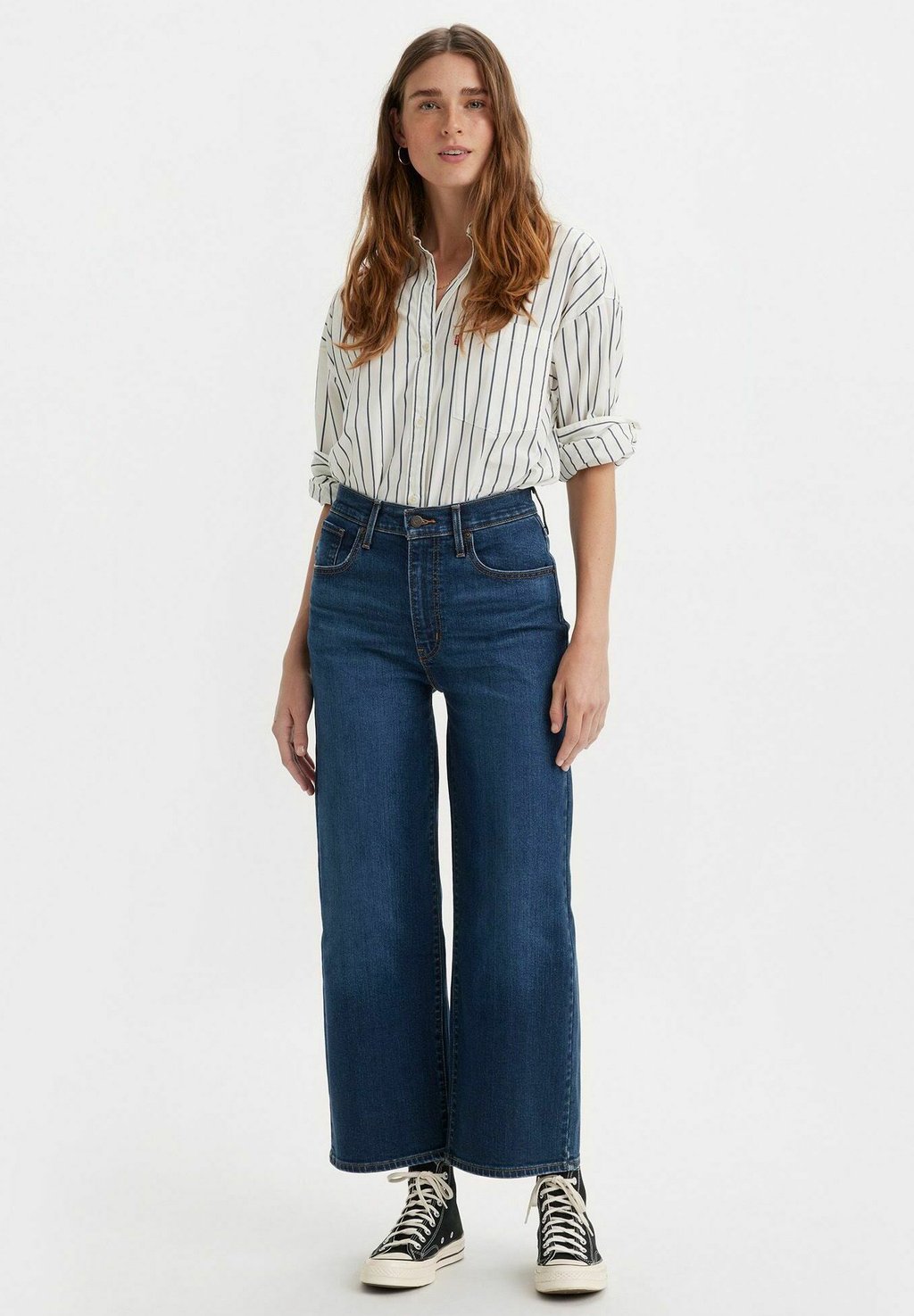 

Расклешенные джинсы HIGH RISE WIDE LEG JEANS Levi's®, синий деним