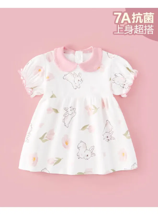 Платье детское с принтом модель Baby Princess Doxiluka, розовый