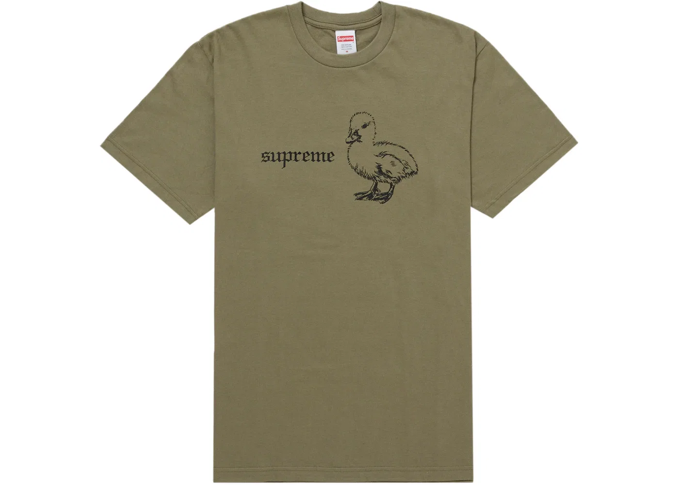 Мужская футболка с принтом Duck Tee Supreme, Light Olive