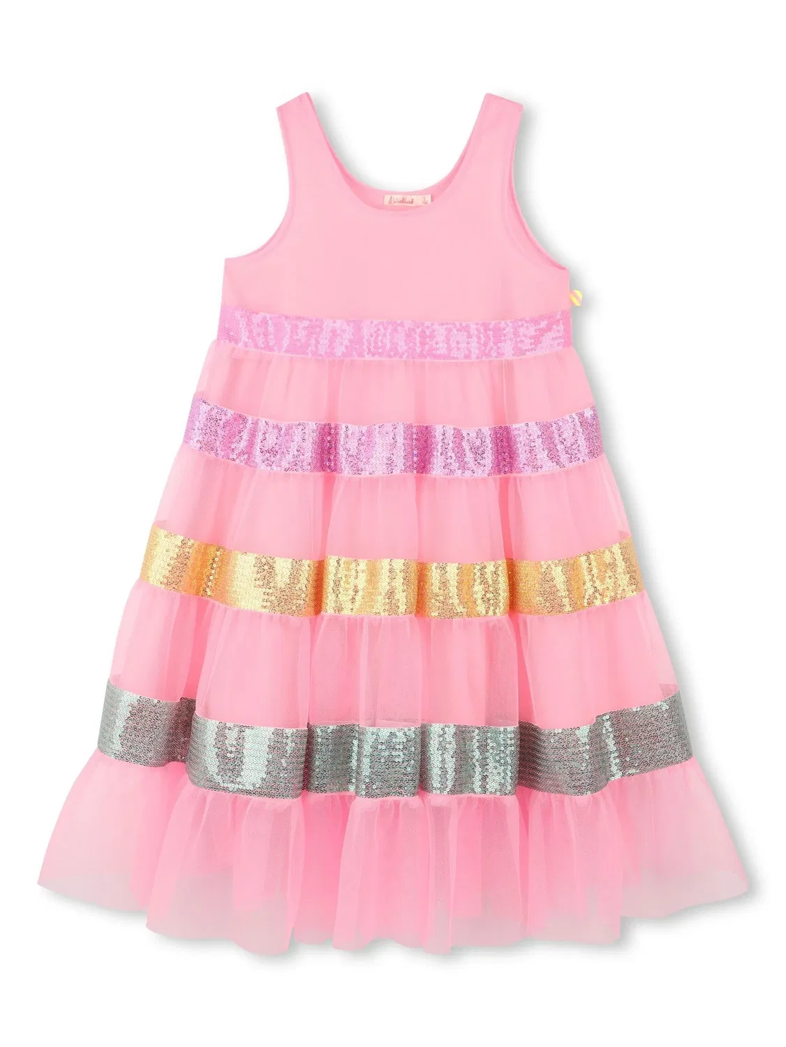 Секретное платье с пайетками Billieblush, розовый