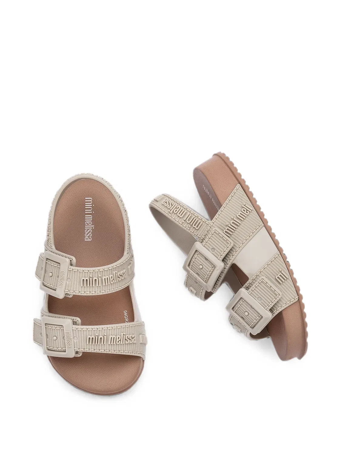 Босоножки Cozy M Lover Mini Melissa, нейтральные цвета — фото 3