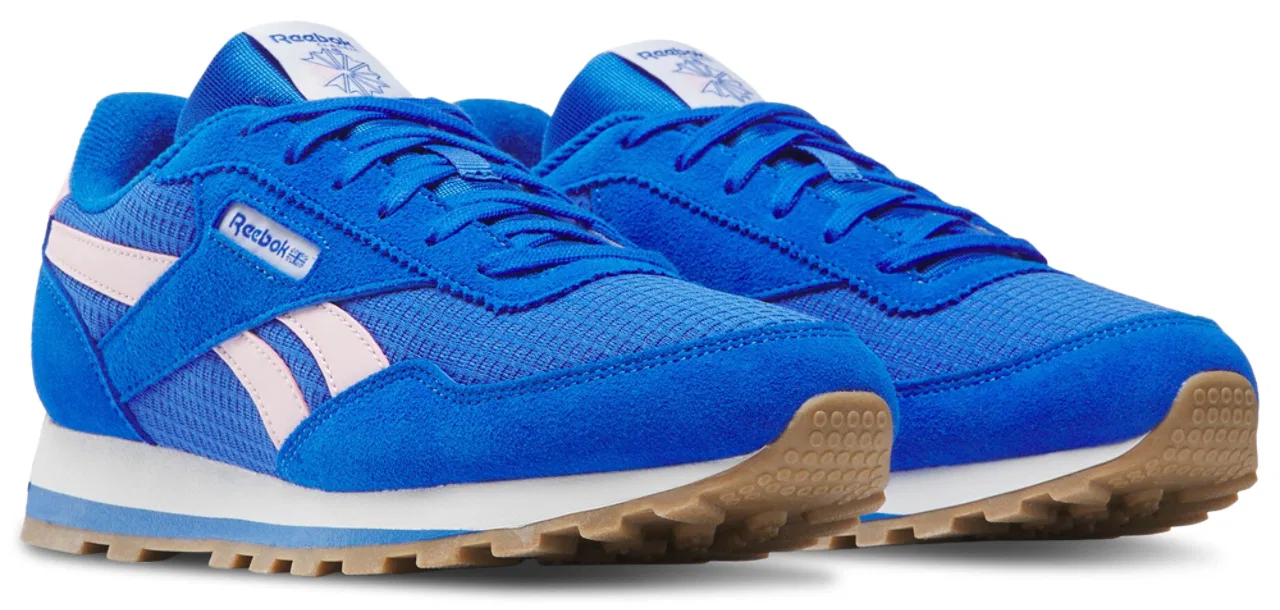 Кроссовки для мальчиков Classic AZ Reebok, цвет White/Frosted Berry/Optimum Blue — фото 2