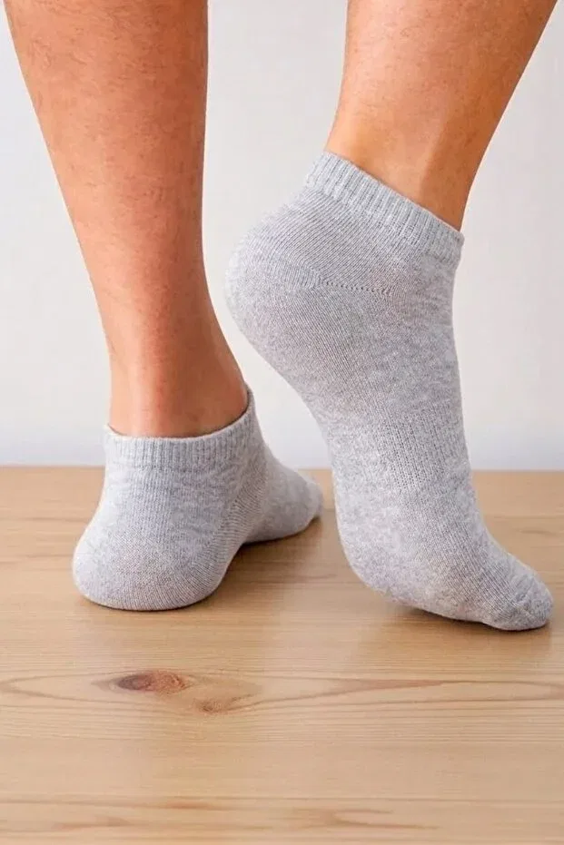 Детские носки-ботфорты с короткой длиной 10 пар Unisex Esinti, Gray — фото 4