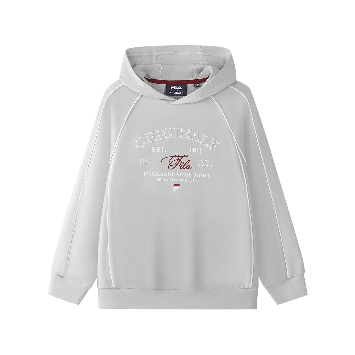 Детский свитшот с капюшоном Rosemary Gray FILA KIDS