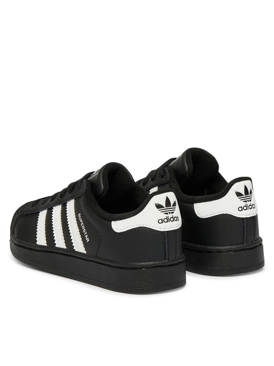 Кроссовки для мальчика Superstar Adidas, черный — фото 3