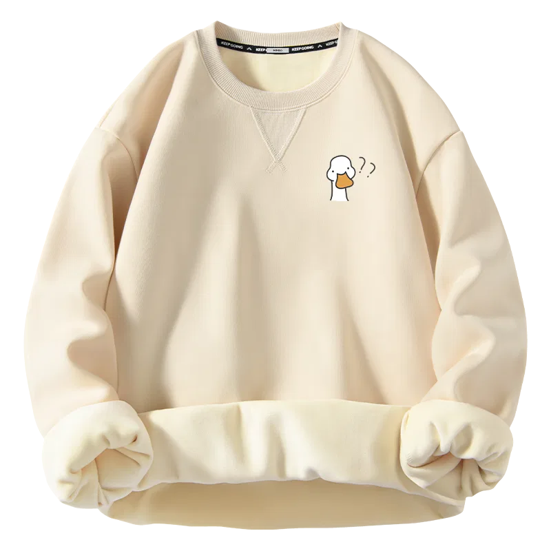 Детское свитшот с круглым вырезом MINISO, Gray Pea Green — фото 3