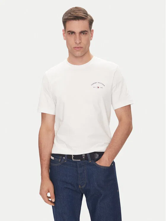 Футболка regular fit Hotel Tommy Hilfiger, белый