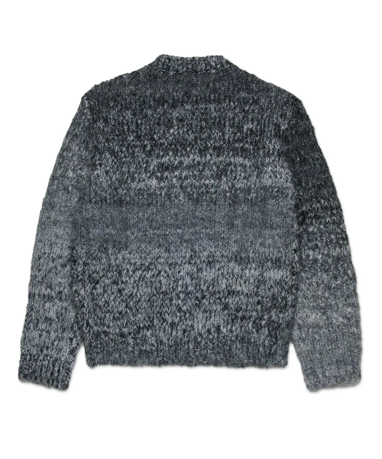 Детский свитер с длинным рукавомс брендовым логотипом DIESEL KIDS, Black — фото 2