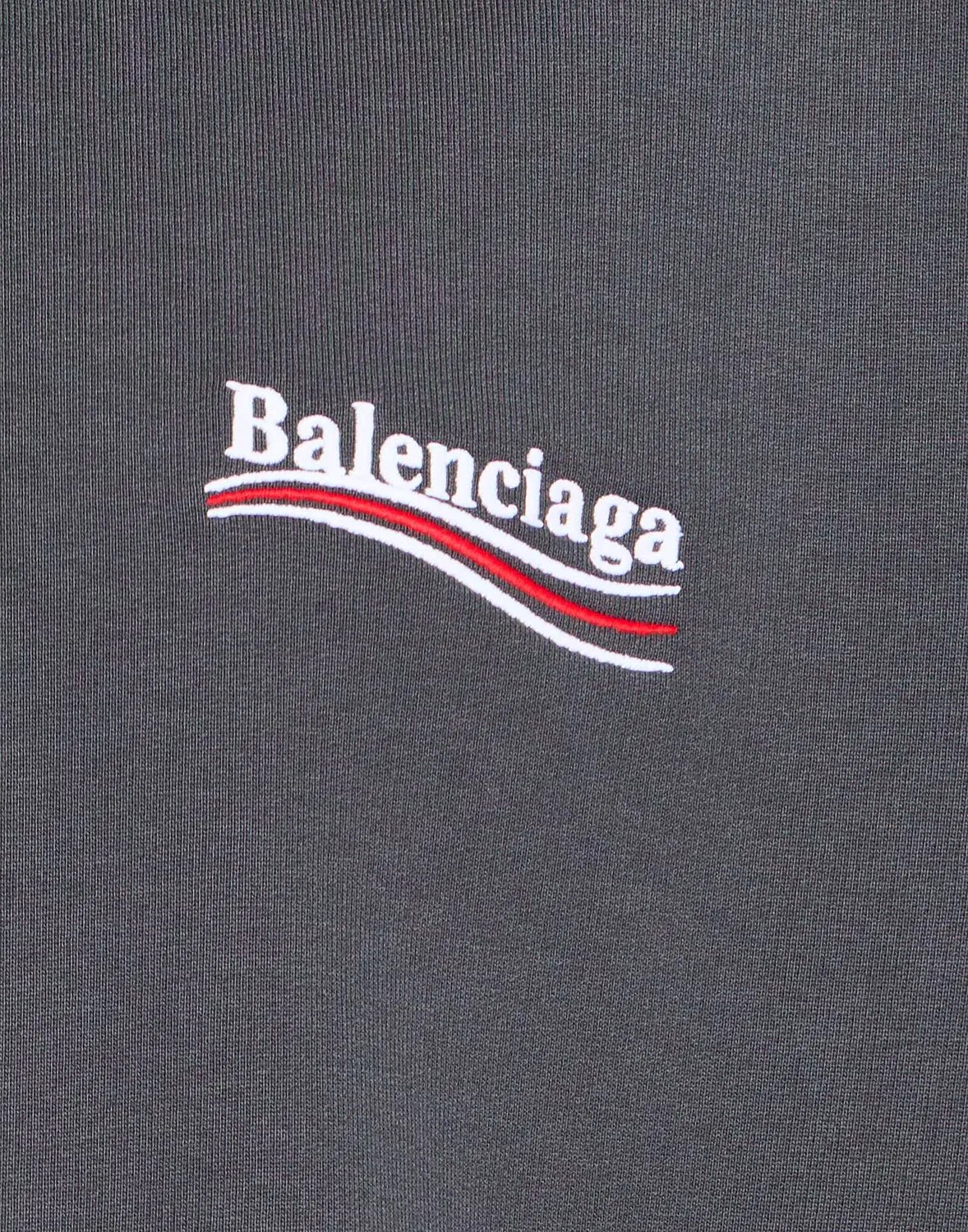 Мужской свитшот с капюшоном из футера Balenciaga, Lead — фото 4