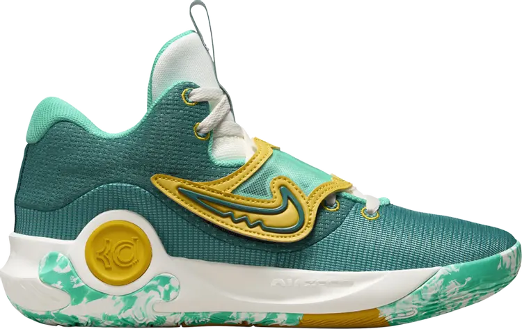 

Кроссовки KD Trey 5 X 'Clear Jade Sulphur', бирюзовый, Серый, Кроссовки KD Trey 5 X 'Clear Jade Sulphur', бирюзовый