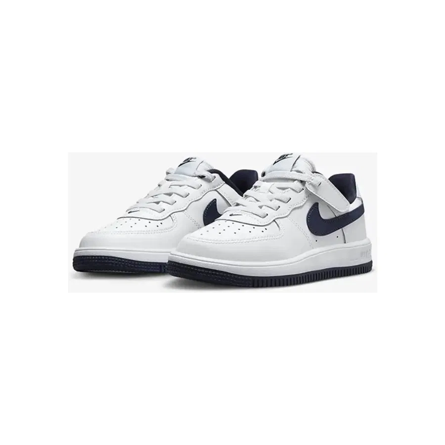 Детские спортивные кроссовки Nike Force 1 Low Easyon PS, Белый — фото 2