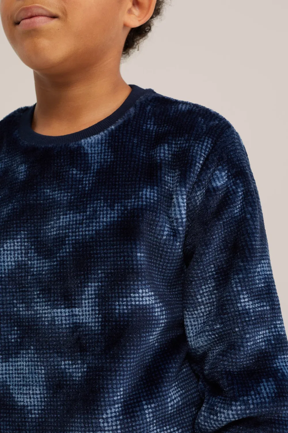Комплект - пижама We Fashion, Navy Blue — фото 3