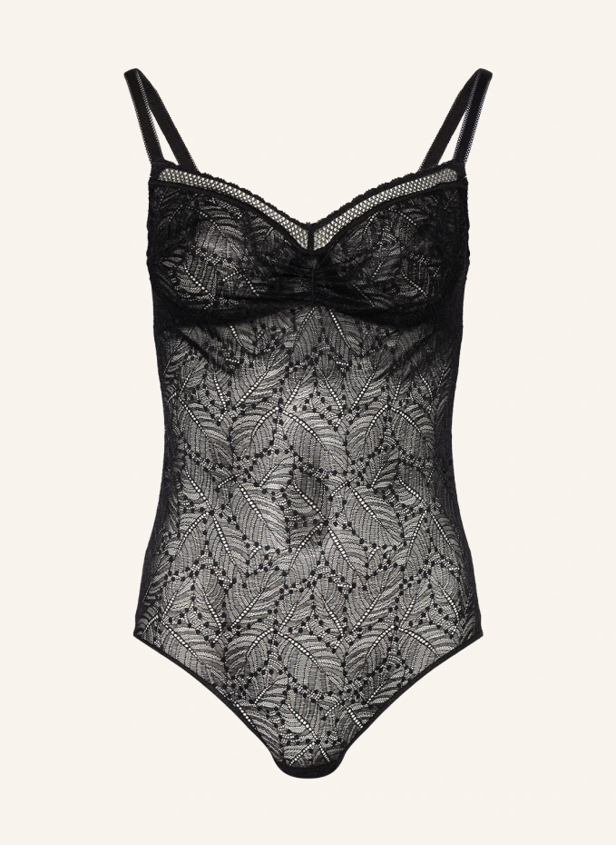 

Боди на косточках comète Simone Pérèle, черный