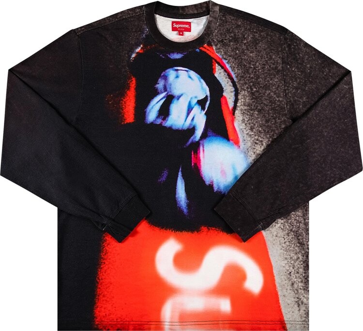 

Лонгслив Supreme Bobsled Long-Sleeve Top 'Black', черный