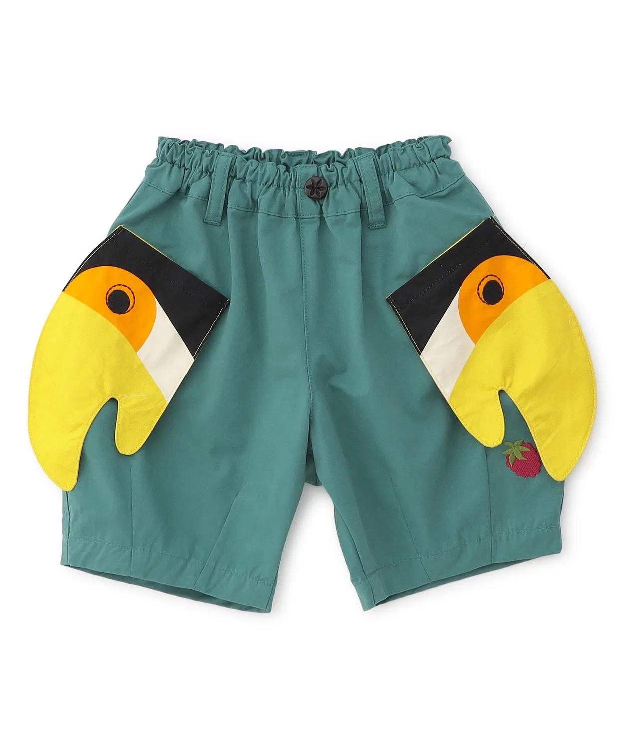 Детские шорты с карманом-игрушкой Animal Pocket BIT'Z, Green