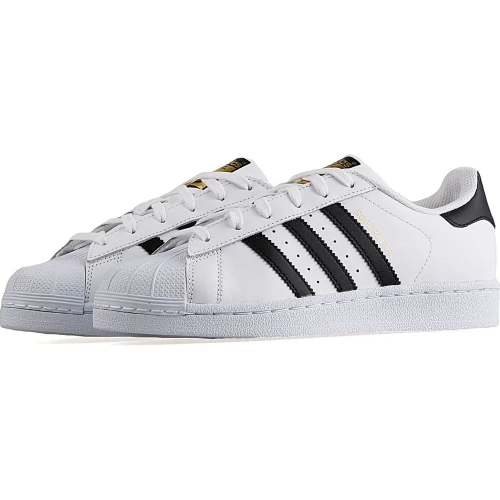 Детские спортивные кроссовки на шнуровке Unisex C77124 Superstar — фото 3