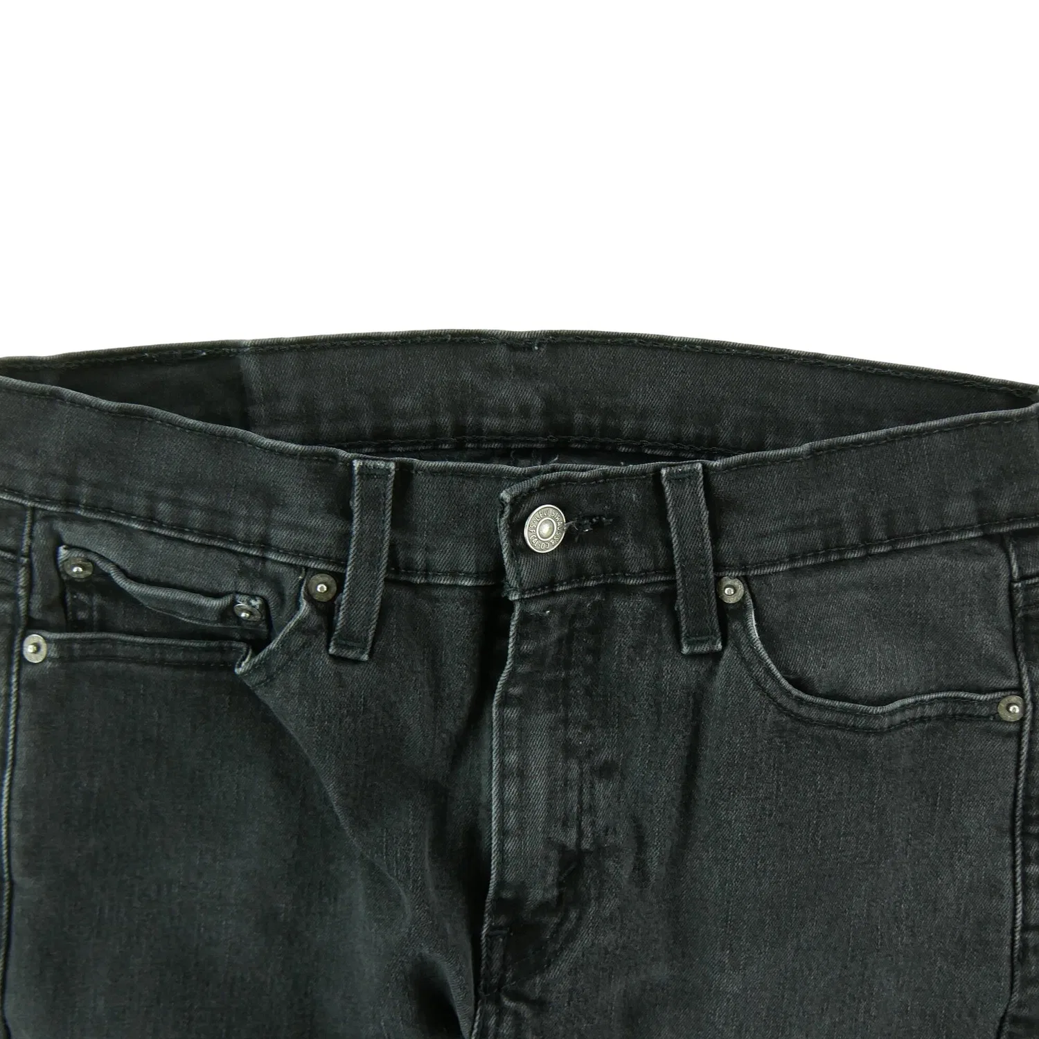 Мужские джинсы скинни Levi's 510 Skinny Fit, Черный — фото 3