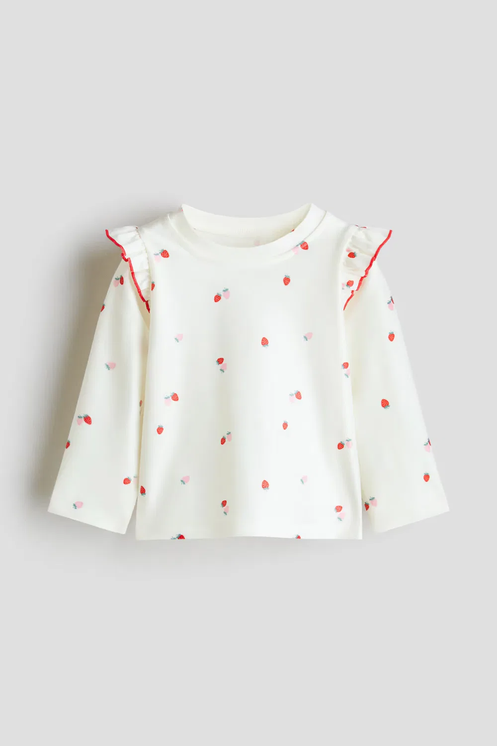 Плавка с защитой от УФ-излучения 50 H&M, Weiß/Beeren