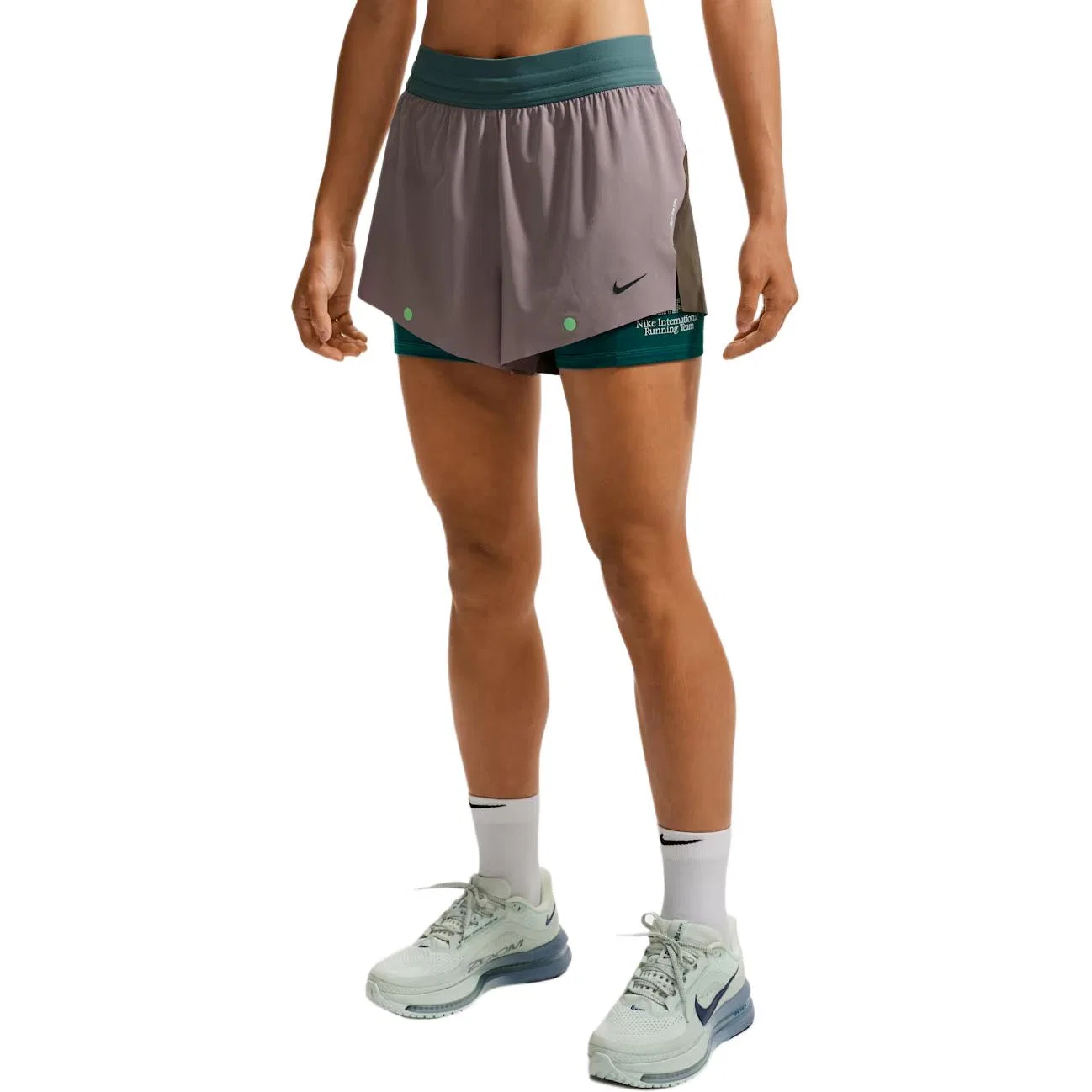Женские шорты для бега Nike, Light Purple Ore