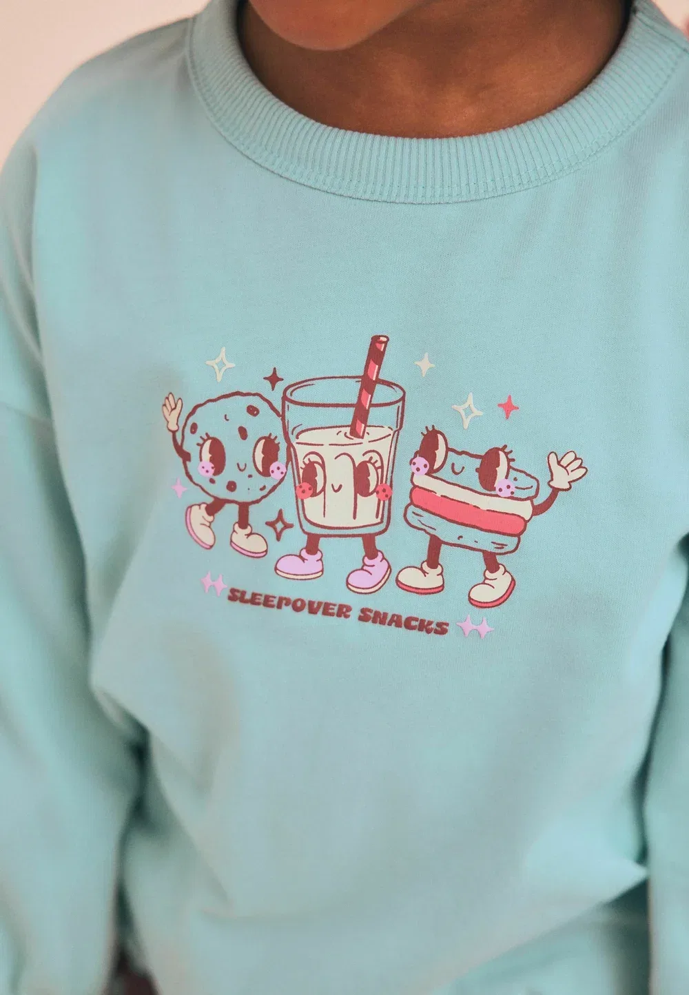 Комплект из 3 пижамных комплектов с широкими штанинами Next, Pink Brown Graphic Top