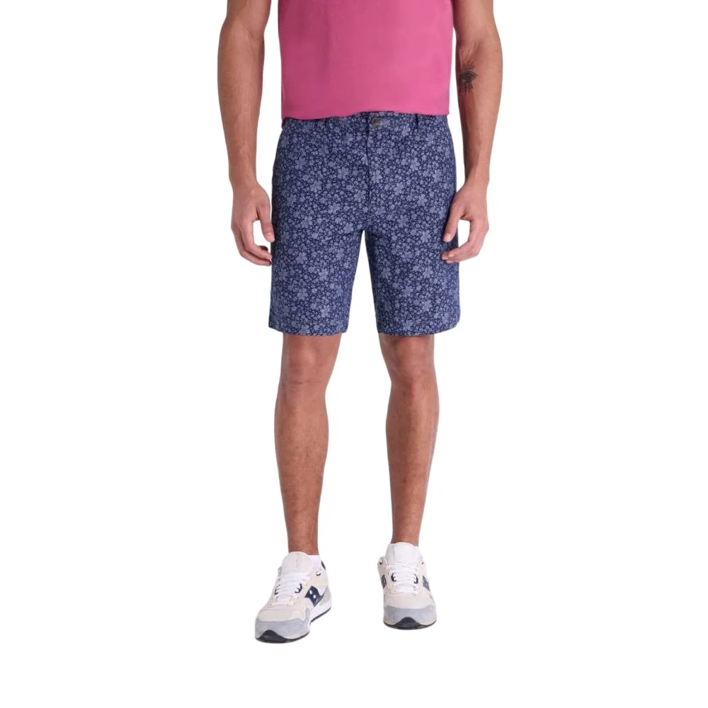 Мужские шорты U.S. Polo Assn. Floral Slub Canvas Mason, синий