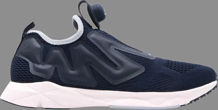 

Кроссовки pump supreme style eng 'navy' Reebok, синий, Синий;серый, Кроссовки pump supreme style eng 'navy' Reebok, синий