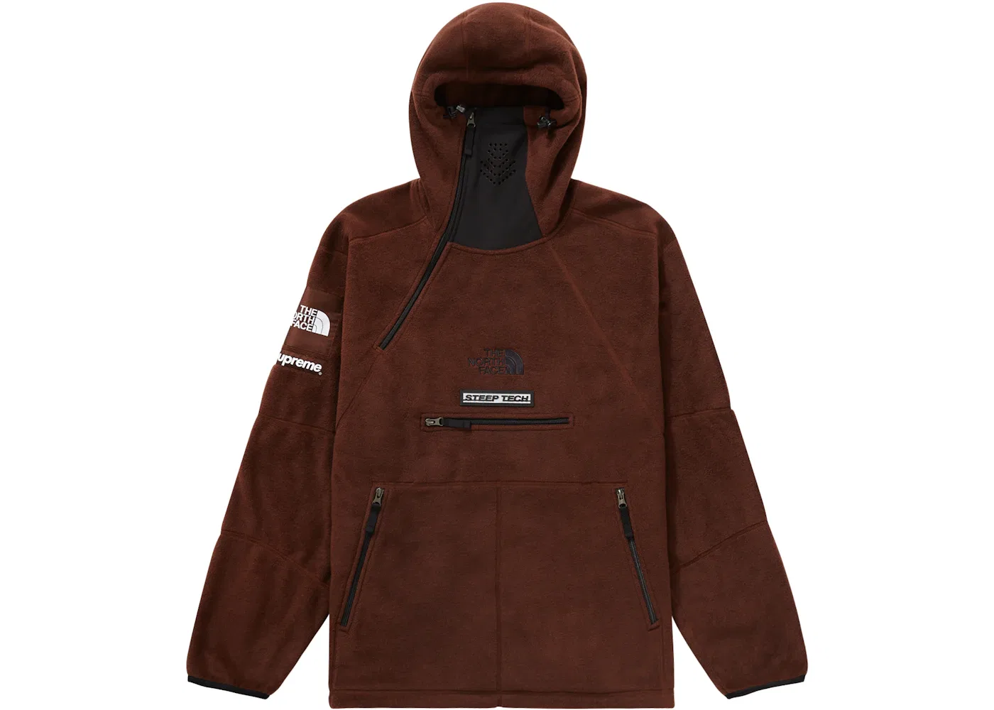 Мужской пуловер из флиса Steep Tech Supreme The North Face, Brown
