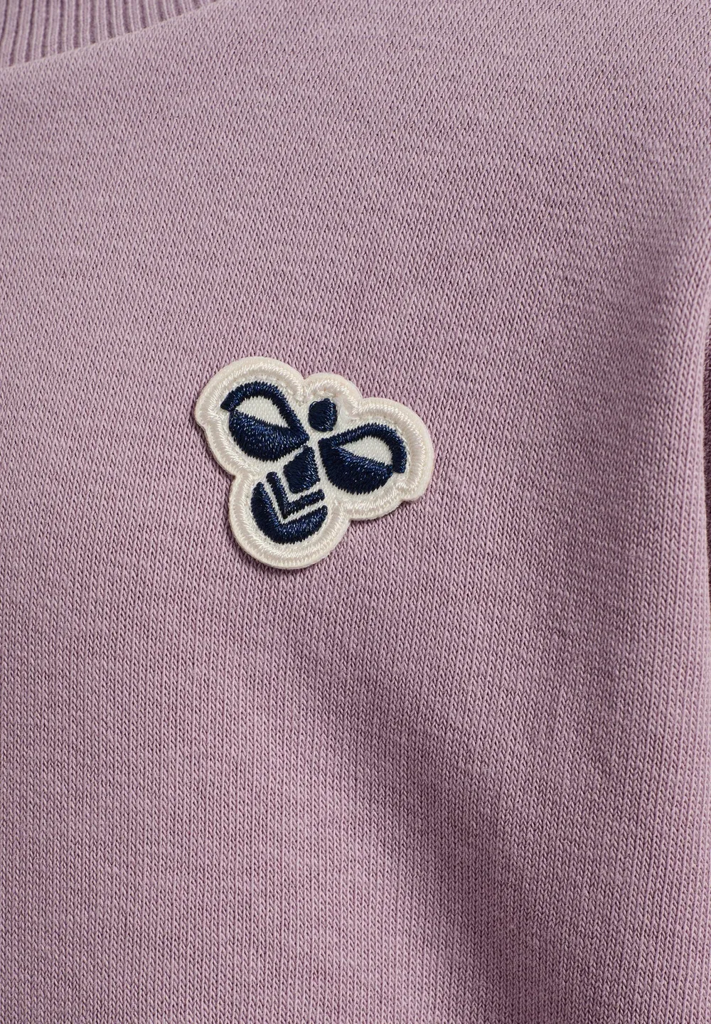 Hmlmini свободная толстовка с круглым вырезом и пчелиным принтом, унисекс Hummel, Sea Fog — фото 3