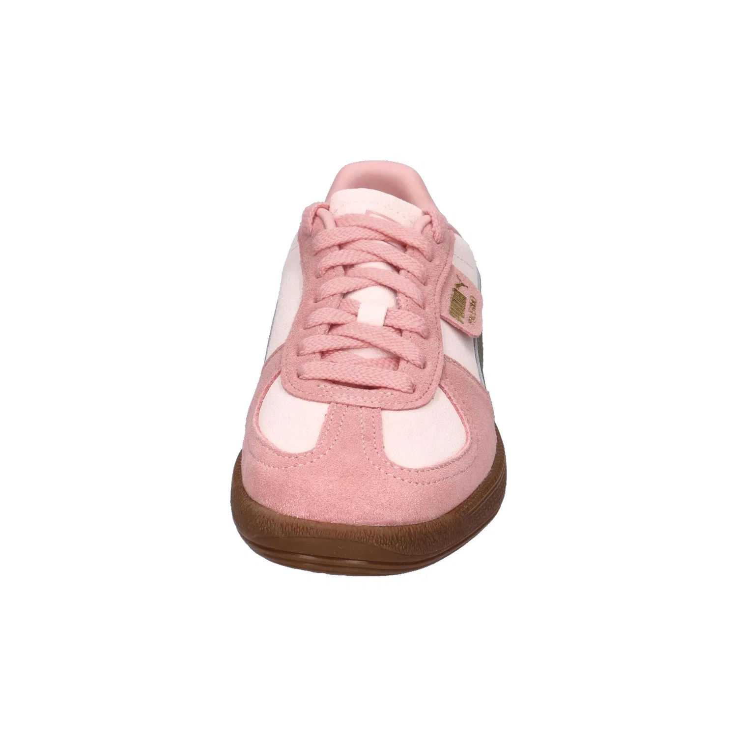 Детские кроссовки с T-Toe конструкцией Palermo Puma, Rosa Olivgrun Magentapink — фото 3