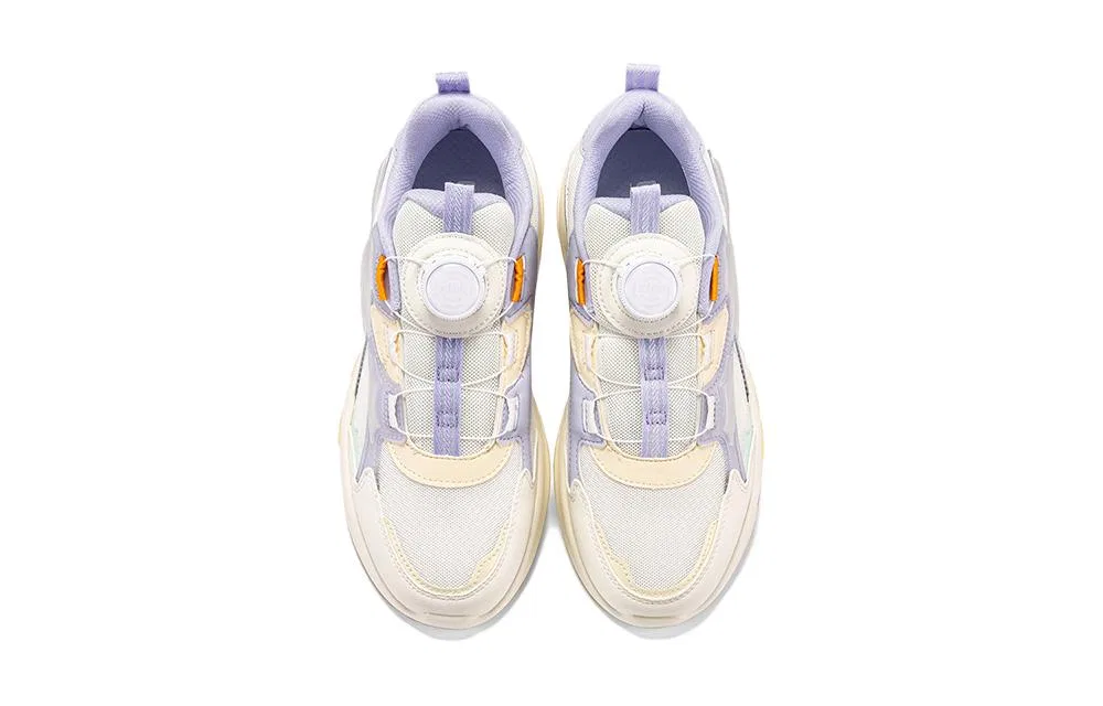 Детские кроссовки для мальчиков с нескользящей подошвой White Purple XTEP — фото 4
