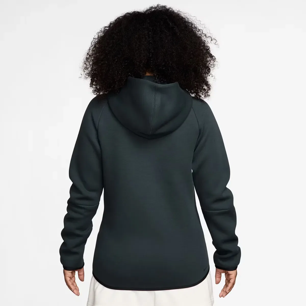 Женская худи Nike Tech Fleece Windrunner, Verde — фото 2
