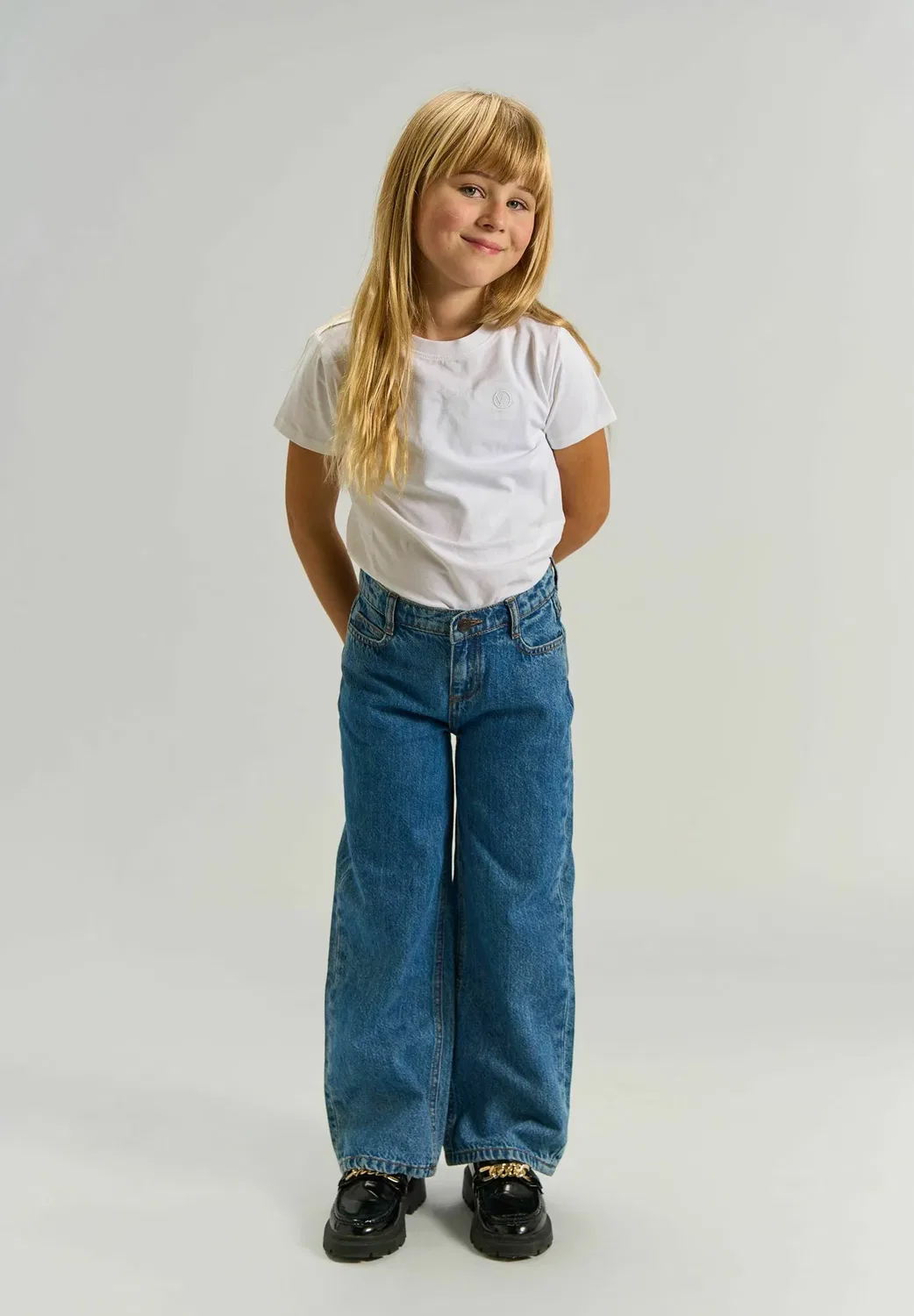Джинсы Tnlissabon широкого кроя - джинсы прямого кроя The New, Medium Blue Denim