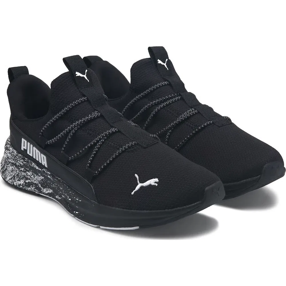 Детские кроссовки one4all 2.0 Puma, Black/White Wide