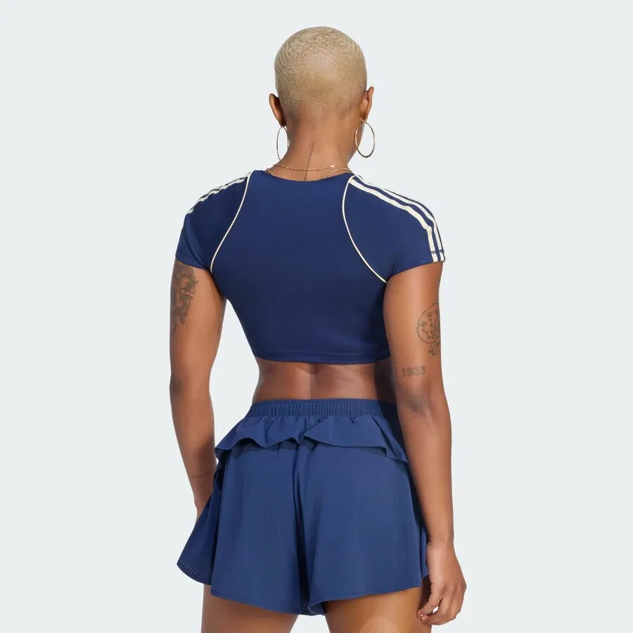 Спортивная футболка ADIDAS PERFORMANCE цвета индиго — фото 4