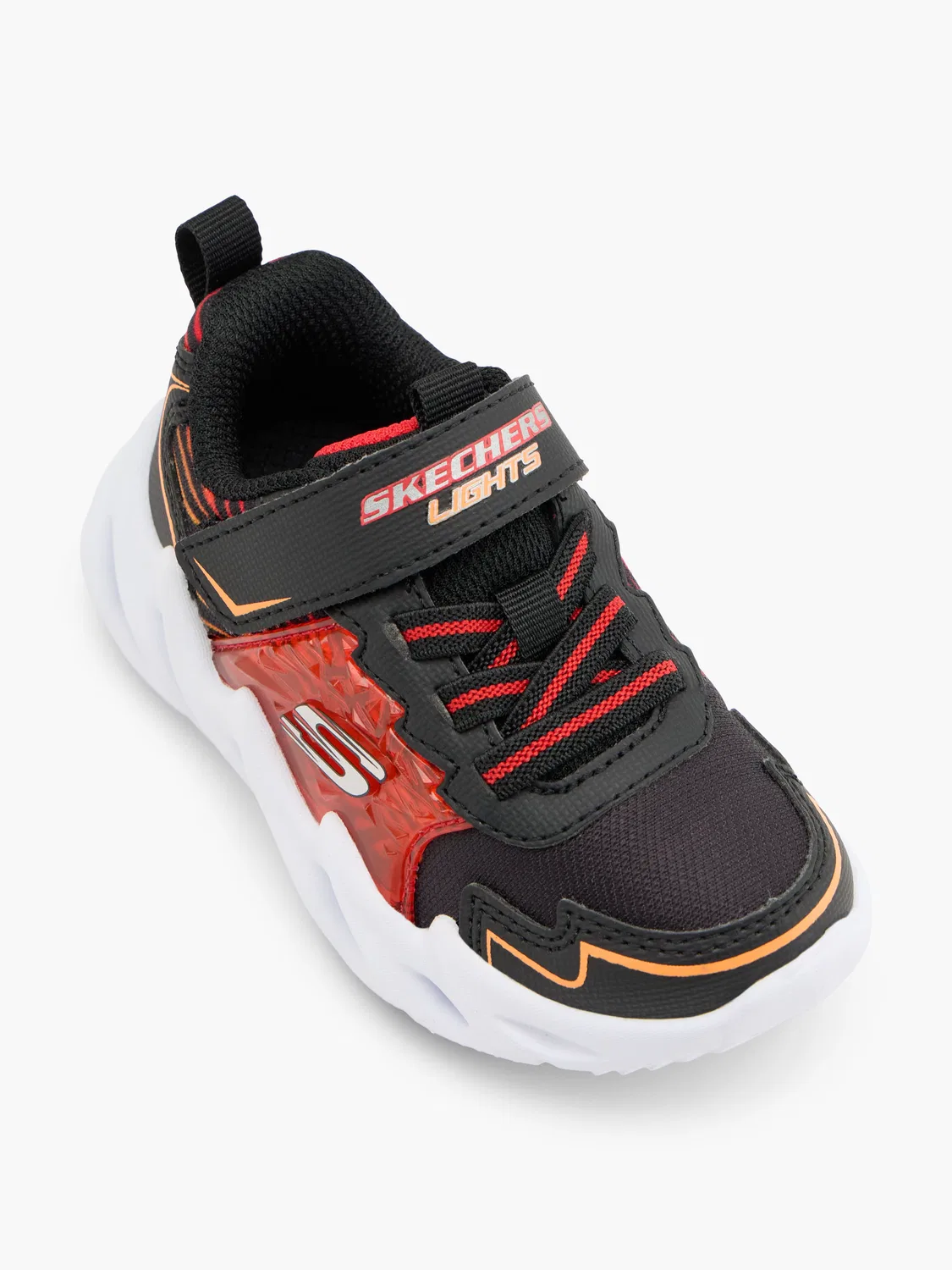Детские кроссовки со светодиодами Skechers, черный — фото 2