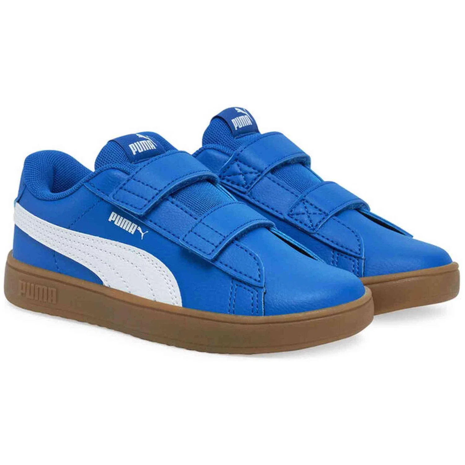 Детские кроссовки Puma Modell 394253-17, Цвет BLAU — фото 2