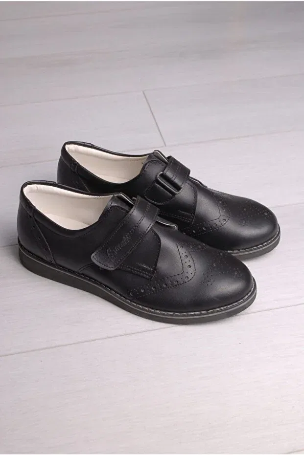 Детские туфли для мальчиков классические Rıdvan Çelik, Black