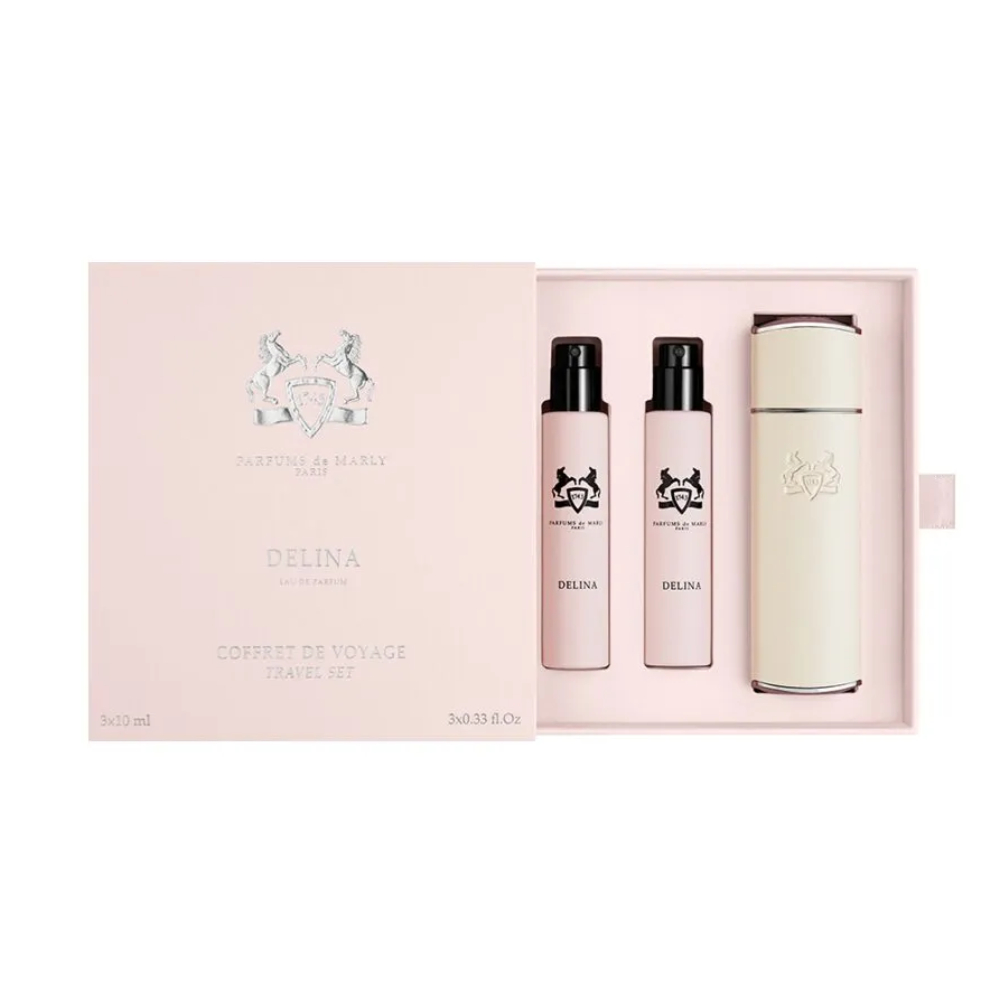 Набор сменных блоков с кейсом Parfums de Marly Delina Travel, 3 предмета — фото 3