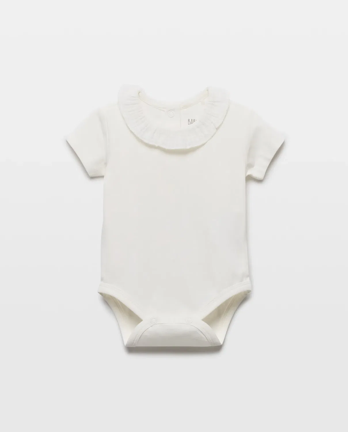 Детское боди с коротким рукавом Baby El Corte Inglés, Blanco Roto