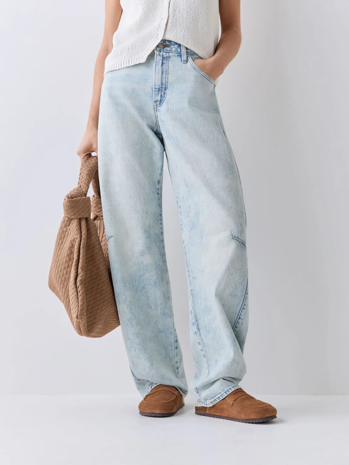 Джинсы Baggy Dad Barrel Levi's, Cielito Lindo Acid Blue — фото 2