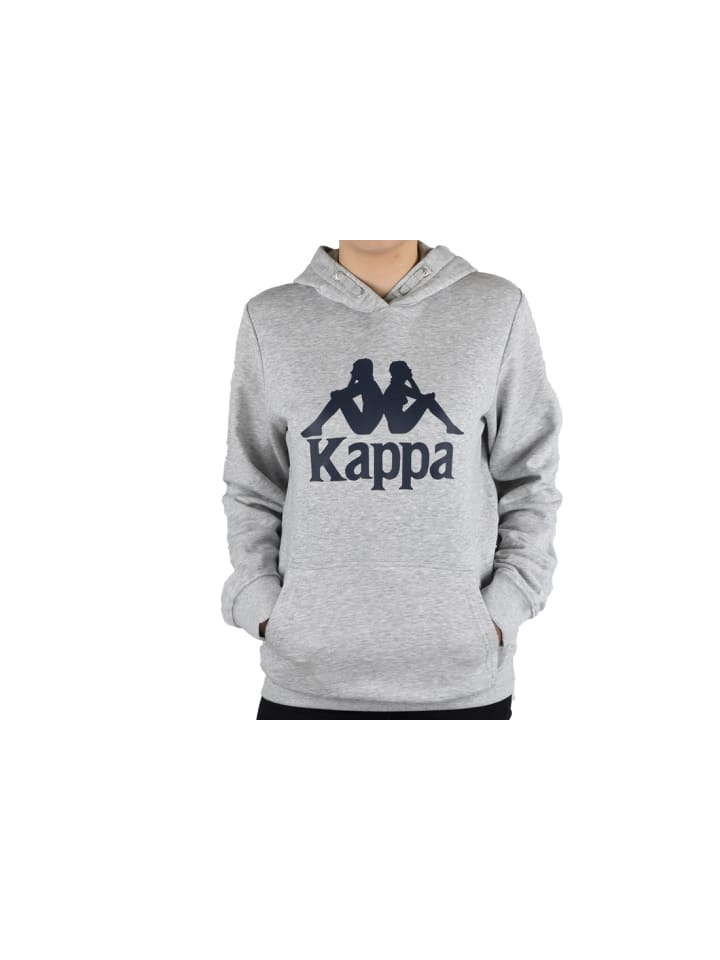 

Детская толстовка с капюшоном Kappa Taino серого цвета Kappa