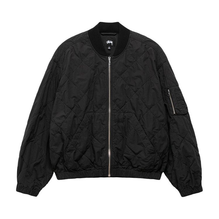 

Бомбер Stussy Lightweight Cotton Bomber, Black