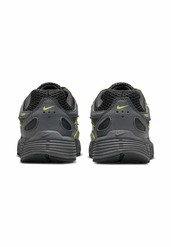 Кроссовки синтетические P-6000 Nike Sportswear Iron Grey, Dark Smoke Grey, Light Voltage Yellow Ii Anthracite, светло-желтый/темно-серый — фото 4